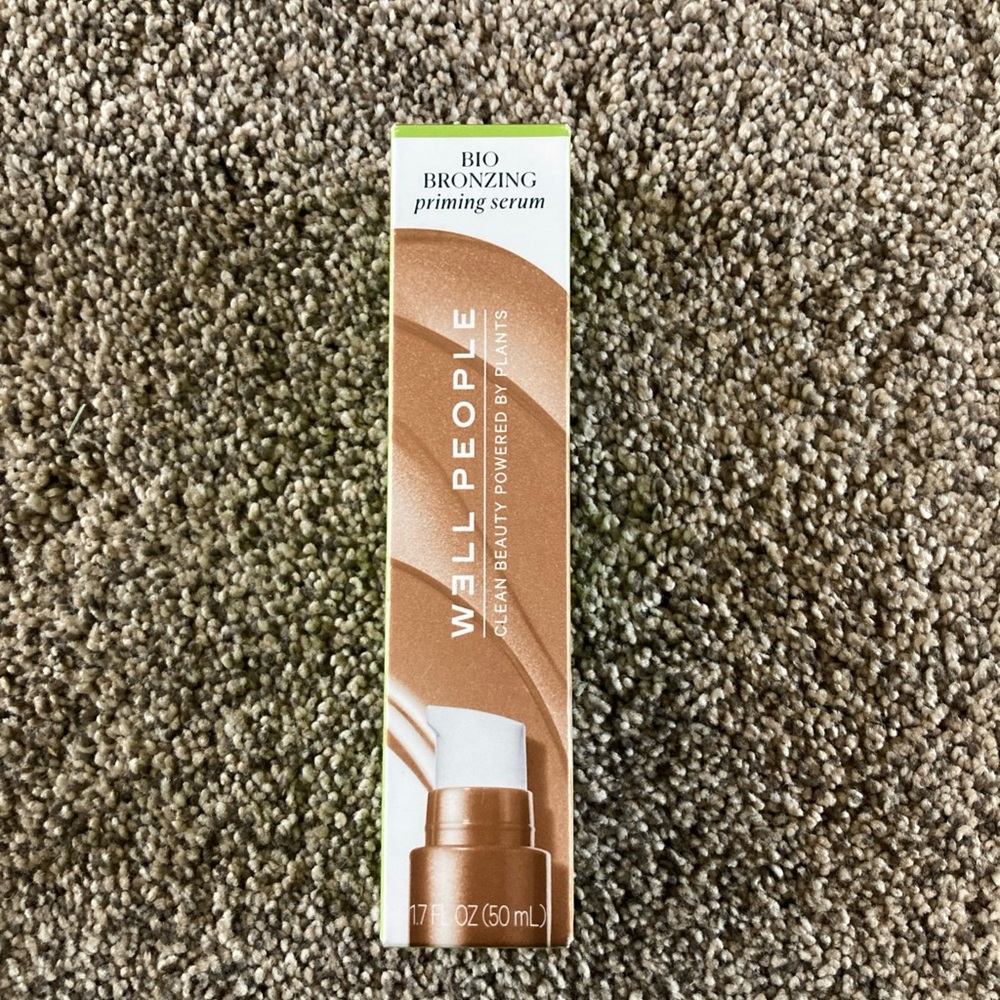 Well People Bio Bronzing Priming Serum Nourishing Primer Brand NEW In Box